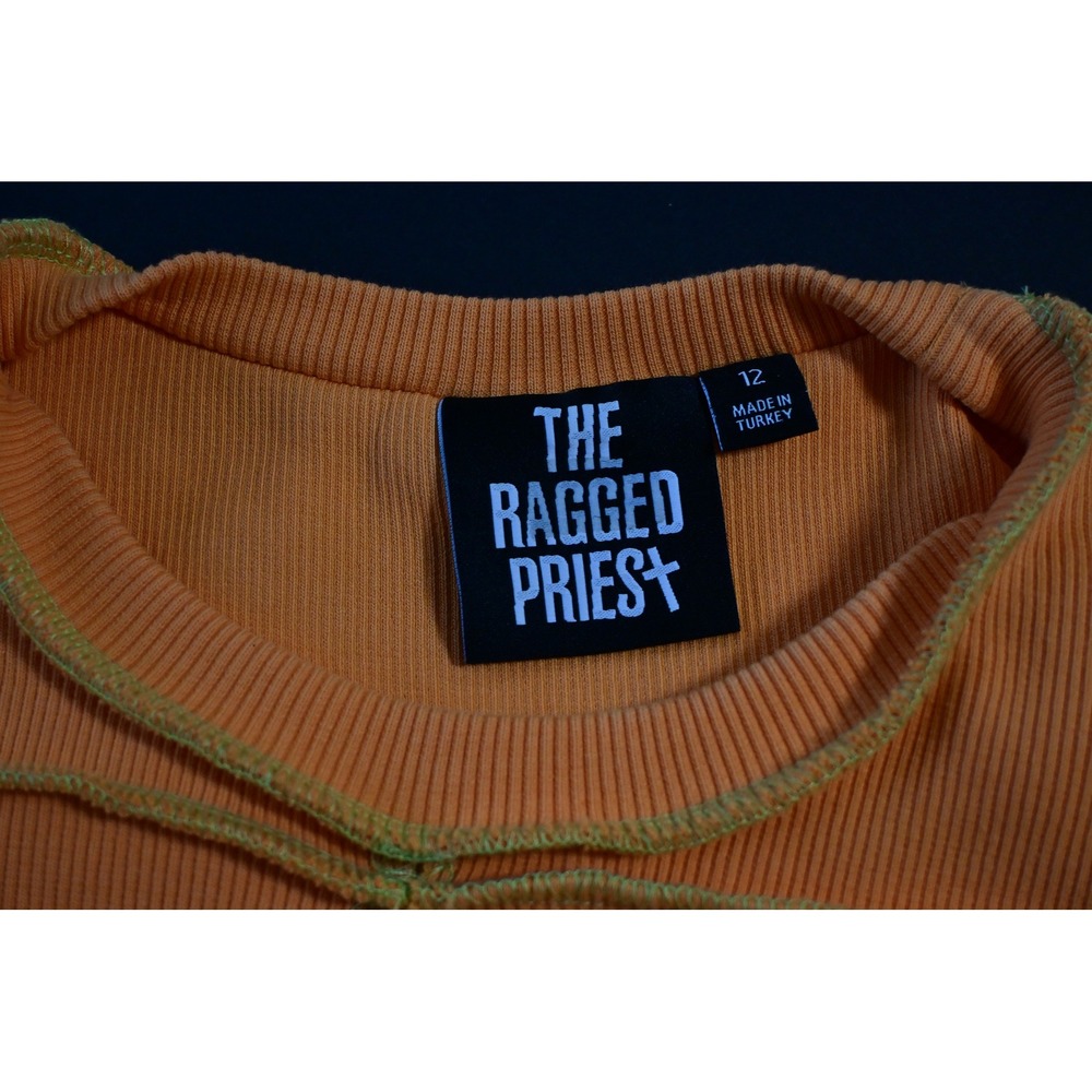 The Ragged Priest Ribbed Cut Out Crop Top - Picture 6 of 9
